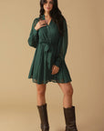 ENDLESS POSSIBILITIES WOVEN MINI DRESS