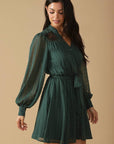 ENDLESS POSSIBILITIES WOVEN MINI DRESS