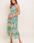 CABANA DREAMS WOVEN MIDI DRESS