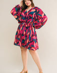 BOSTON GET AWAY WOVEN MINI DRESS