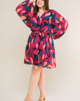 BOSTON GET AWAY WOVEN MINI DRESS
