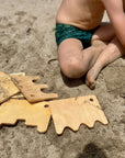 Montessori Wooden Shovel Set: Eco-Friendly Play for Kids