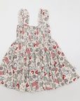 American Rodeo Shirred Dress