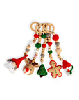 Montessori Baby Gym & Hanging Toys Set | Wooden Play Gym for Babies