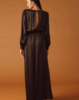 ANGEL EYES BROWN WOVEN JUMPSUIT