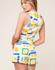 BON VOYAGE WOVEN SKORT