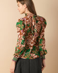 BREWED BLISS WOVEN TOP