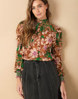 BREWED BLISS WOVEN TOP