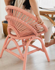Maya Kids Chair - Peach Pink