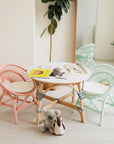 Maya Kids Chair - Peach Pink