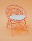 Maya Kids Chair - Peach Pink