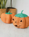 Pumpkin Face Basket