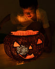Pumpkin Face Basket