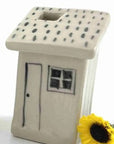 House Bud Vase - Handmade Ceramic Flower Vase