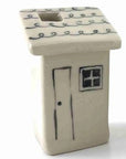 House Bud Vase - Handmade Ceramic Flower Vase