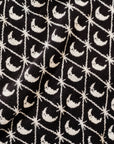 One & Only Paper - Moon and Stars Black and White Terry Cloth Towel