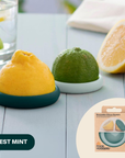 Food Huggers - Food Huggers Citrus Saver Forest Mint - Set of 2