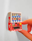 Mini Vending Machine Fridge Magnet, Retro Style