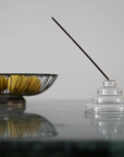 Glass Meso Incense Holder - Clear