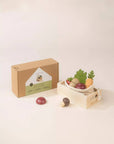 Wooden Vegetables Playset