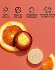 Lip Scrub, Blood Orange Mint