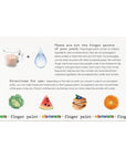 elseware unplug / eco-kids - Finger Paint - Long Lasting, Shelf Stable, Non-Toxic