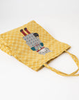 Kusuguru "Honey Bean Princes" Jacquard Tote Premium Chenille