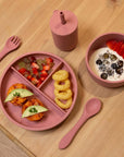 Silicone Baby Divided Suction Plate