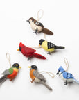 The Winding Road - Ornament - Felt Birds