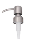 Mason Jar Lifestyle - Satin / Brushed Finish Soap Pump Dispensers for Mason Jars