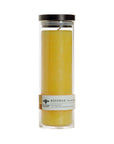 Sanctuary Glass Candle – 100% Pure Beeswax – 90 Hour Burn