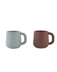 Mellow Cup - Pack of 2 - Choko / Pale Mint
