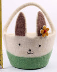 Easter Decor - Pastel Easter Bunny Basket