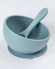 Silicone Suction Bowl and Spoon Set