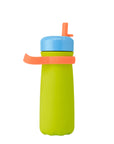 16oz Lime Sherbet Traveler with Flip Straw Lid