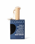 Spa Body Brush – Firm Sisal (Black)