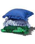 Puebco - Shirt Fabric Ruffle Cushion Cover