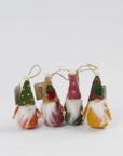 The Winding Road - Ornament Felt Gnomes, Gnome Holiday