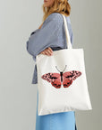 Paint Your Numbers - Blush Flutter Tote – Pink Butterfly Edition Paint by Numbers Kit