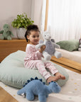 Dino Plush Toy - Grey Dragon