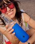 18oz Cobalt Glow Glass Original Bottle
