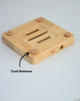 Me Mother Earth - Square Bamboo Soap Dish