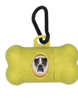 Eco-Friendly Poop Bag Dispenser + 15 Compostable Bags