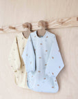 Dino Cape Bib in Butter