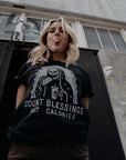 Count Blessings Not Calories Tee