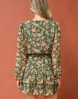 CARE TO DANCE WOVEN MINI DRESS