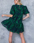 CALIFORNIA SUNRISE WOVEN MINI DRESS