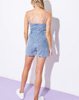 EPIPHANY MOMENT DENIM ROMPER