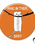 Badge Bomb - Hang In There Baby Cat Big Magnet