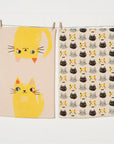 Danica Studio Meow Meow Cats Kitchen Towel Set of 2